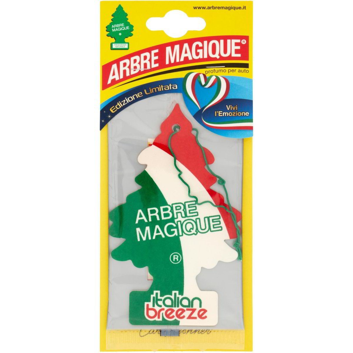 Profumatore automobile classic italian breeze ARBRE MAGIQUE 5 G - Coop Shop