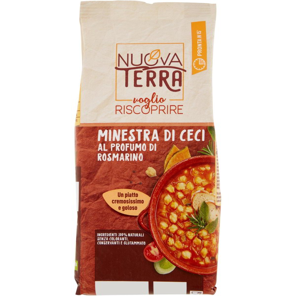 Minestra Di Ceci Al Profumo Di Rosmarino Nuova Terra G Coop Shop