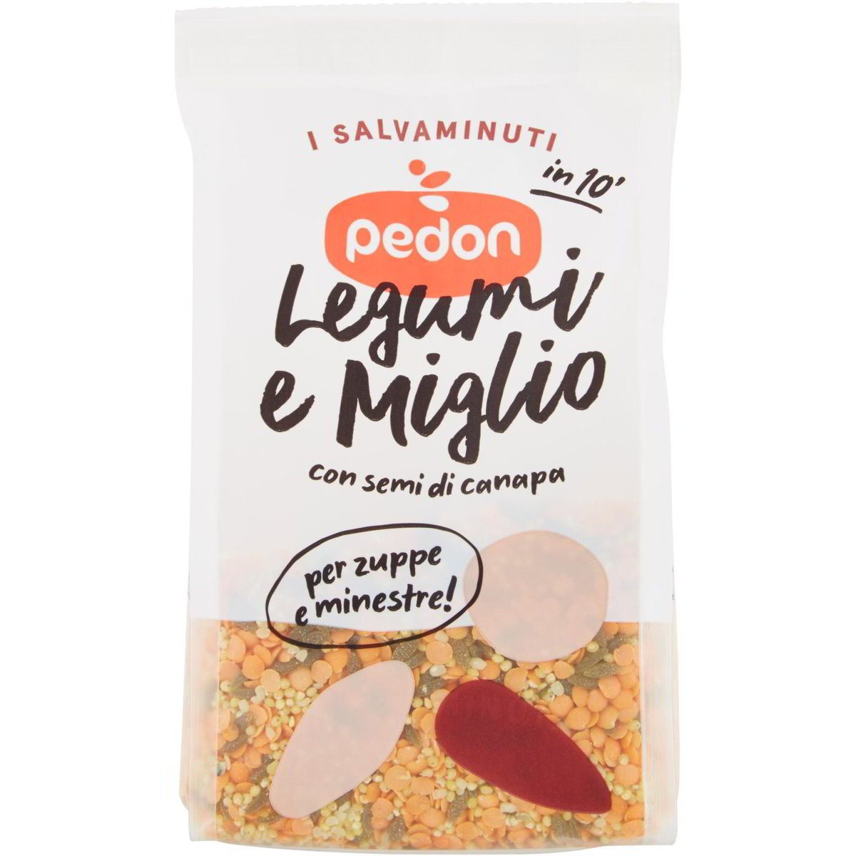 Legumi E Miglio Con Semi Di Canapa I Salvaminuti Pedon G Coop Shop