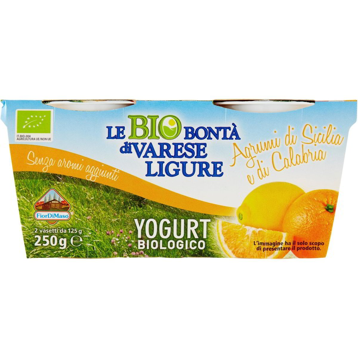 Yogurt intero agli agrumi 2 X 125 G - Coop Shop