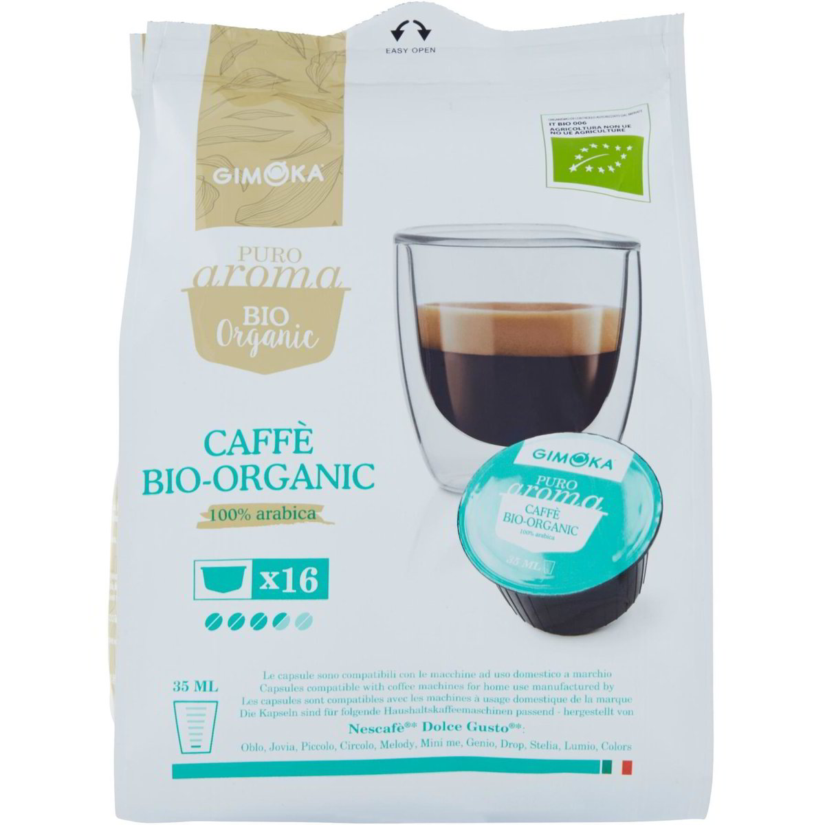 Nescafè dolce gusto compatibili Caffè Gimoka