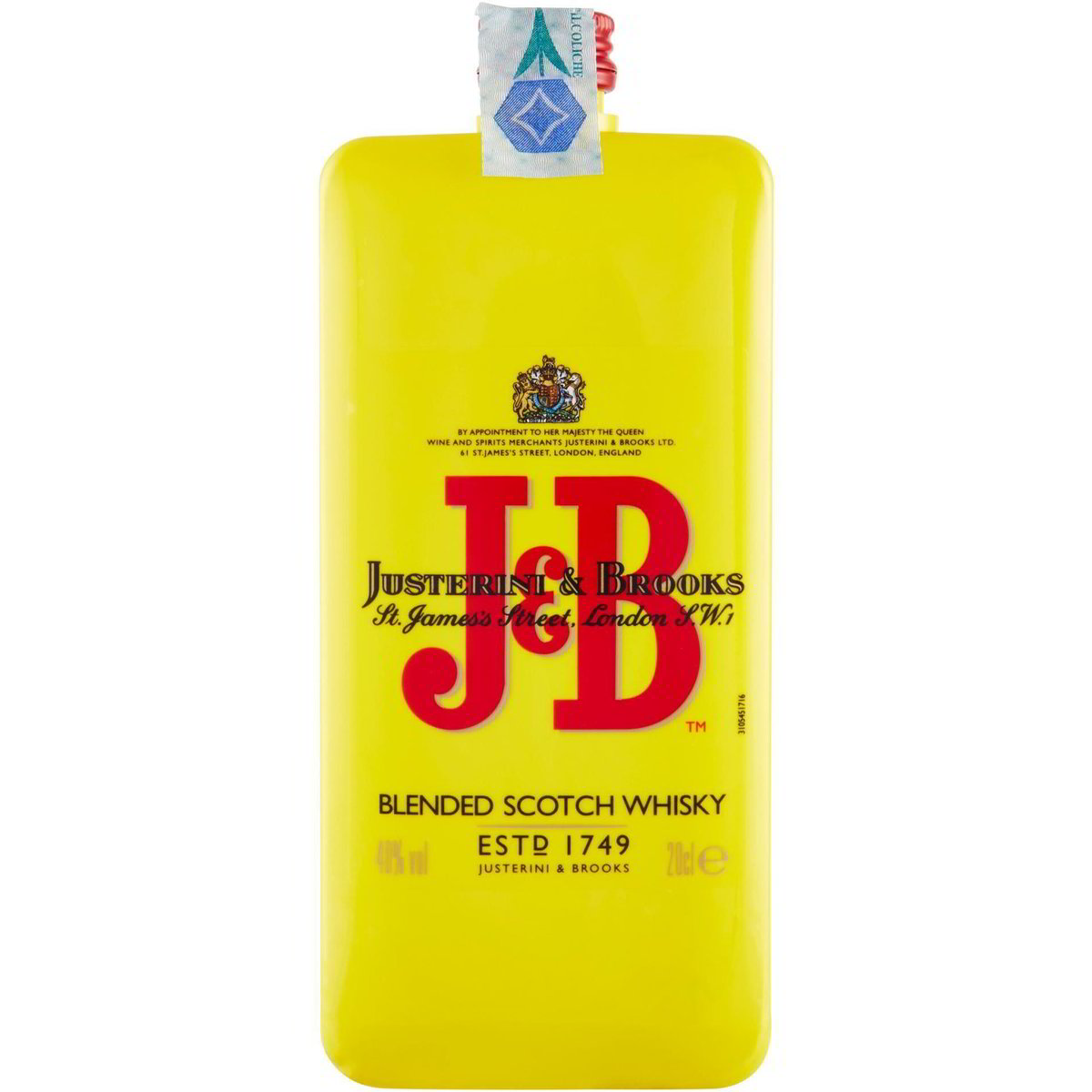 Whisky Blended Scotch J&B 200 ML - Coop Shop