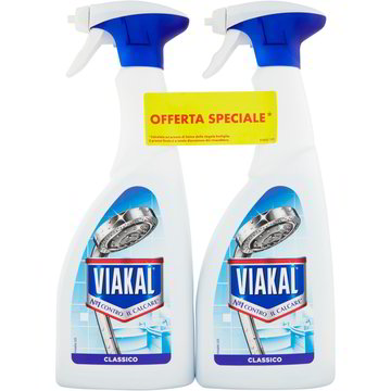 Anticalcare bagno classico spray VIAKAL 2 X 700 ML - Coop Shop