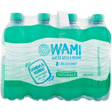 WAMI Acqua Minerale Naturale Bottiglietta 500 ml