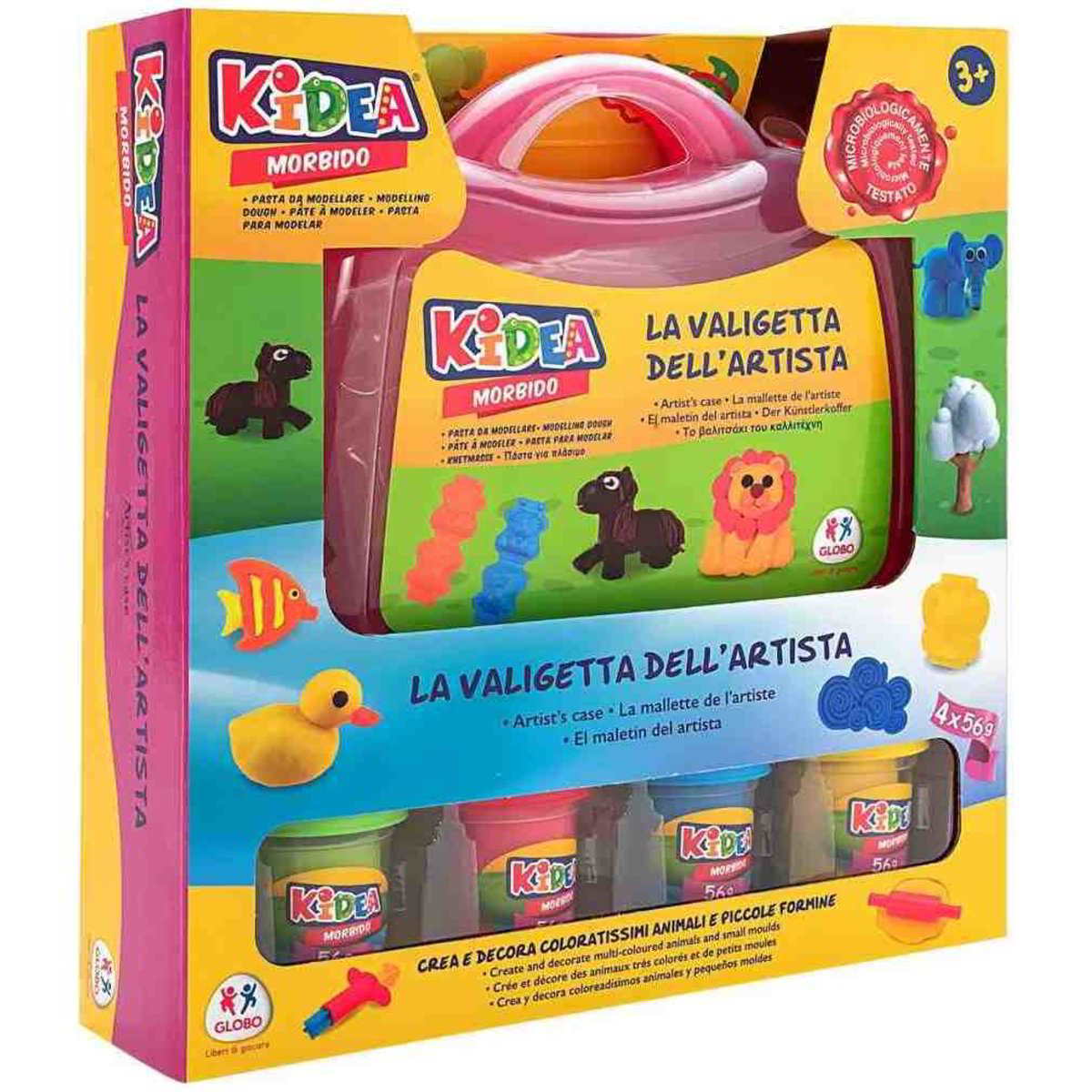 Gioco la valigetta dell'artista kit disegno KIDEA 1 PZ - Coop Shop