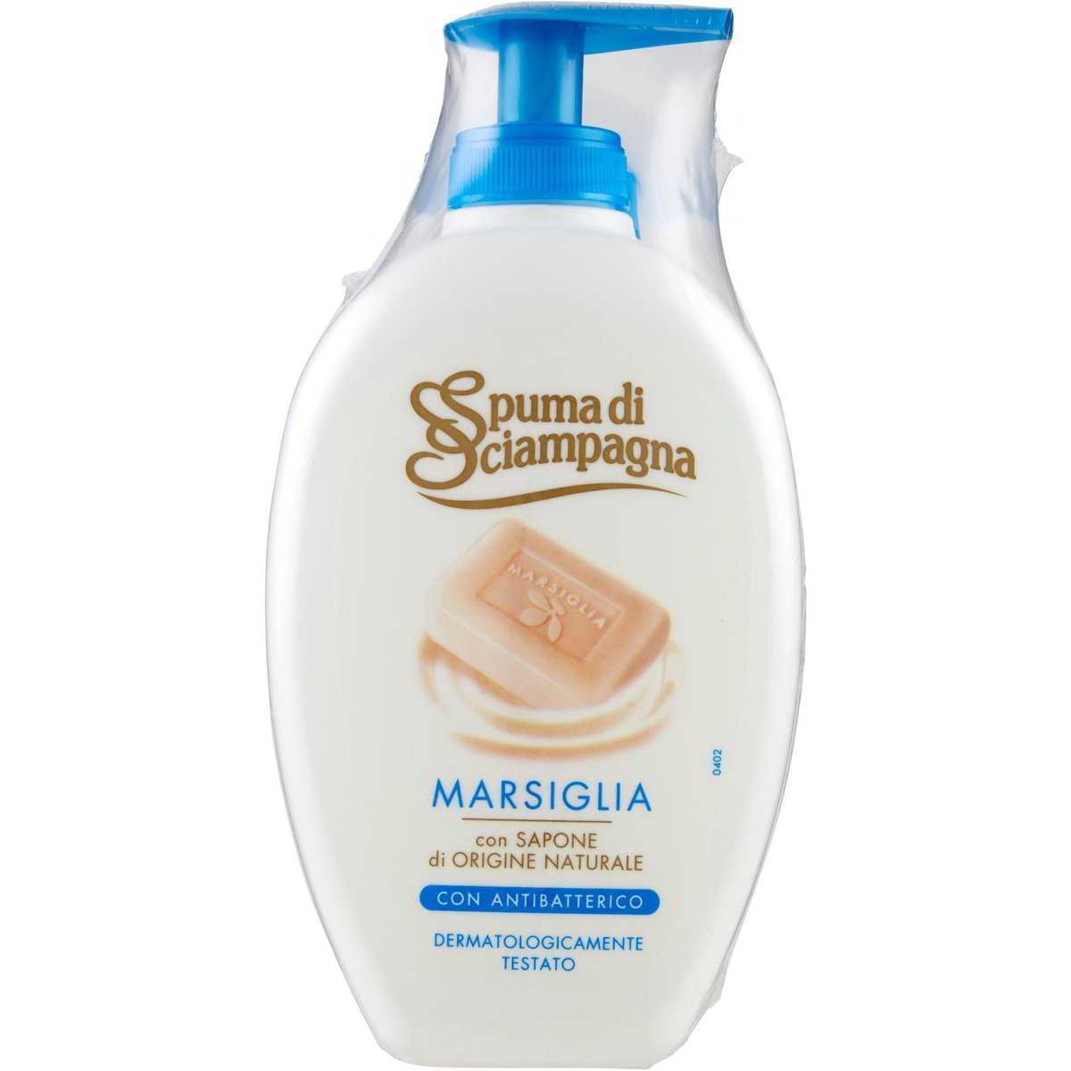 Sapone liquido marsiglia ricarica SPUMA DI SCIAMPAGNA 2 X 400 ML - Coop Shop