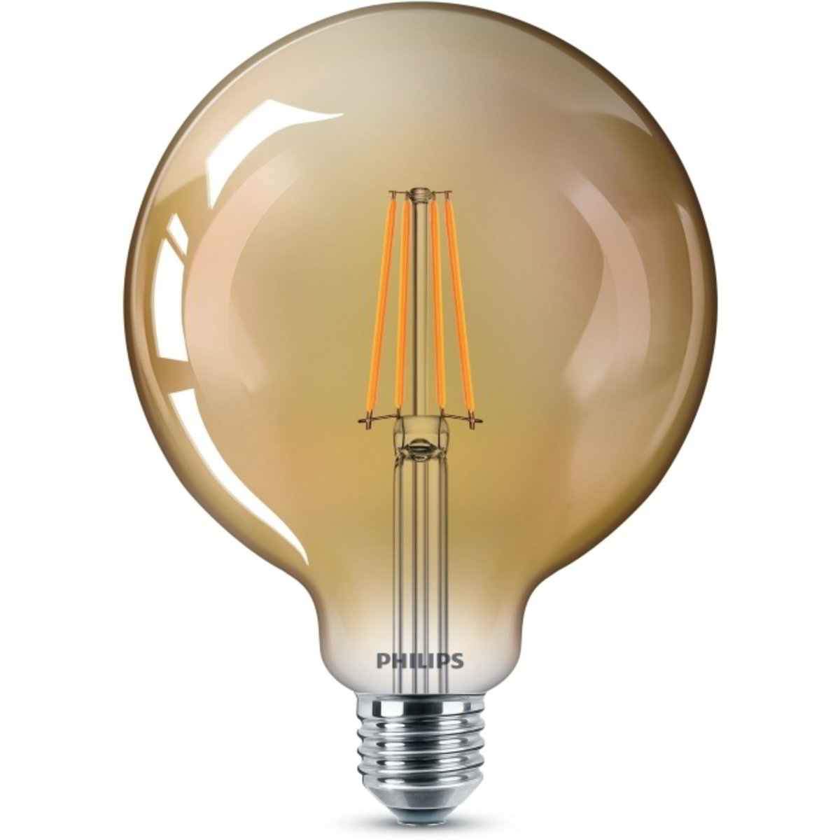 Lampada Led Filament Globo Gold W E Lm A Philips Pz Coop Shop