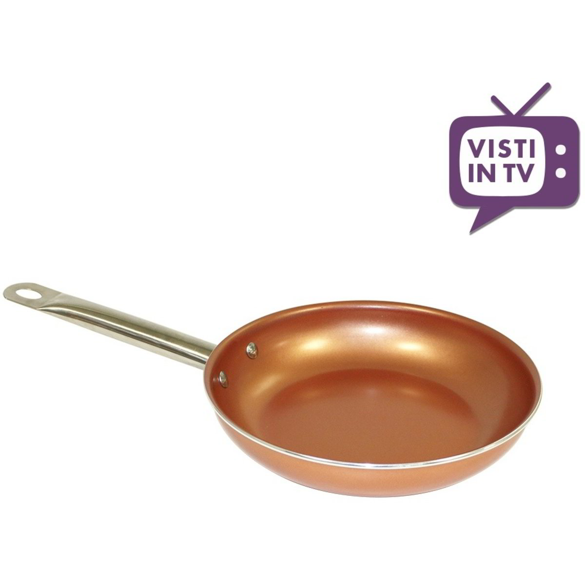 Padella in rame antiaderente antigraffio cm24 STARLYF COPPER PAN 1 PZ -  Coop Shop