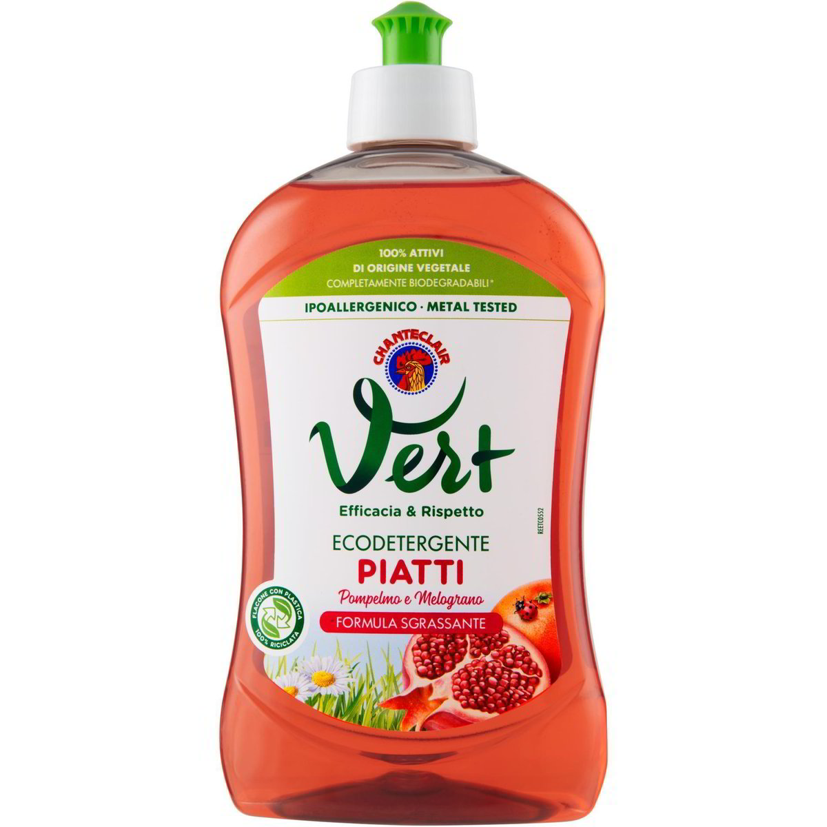 DETERSIVO PIATTI BIO CHANTECLAIR VERT LIMONE E BASILICO