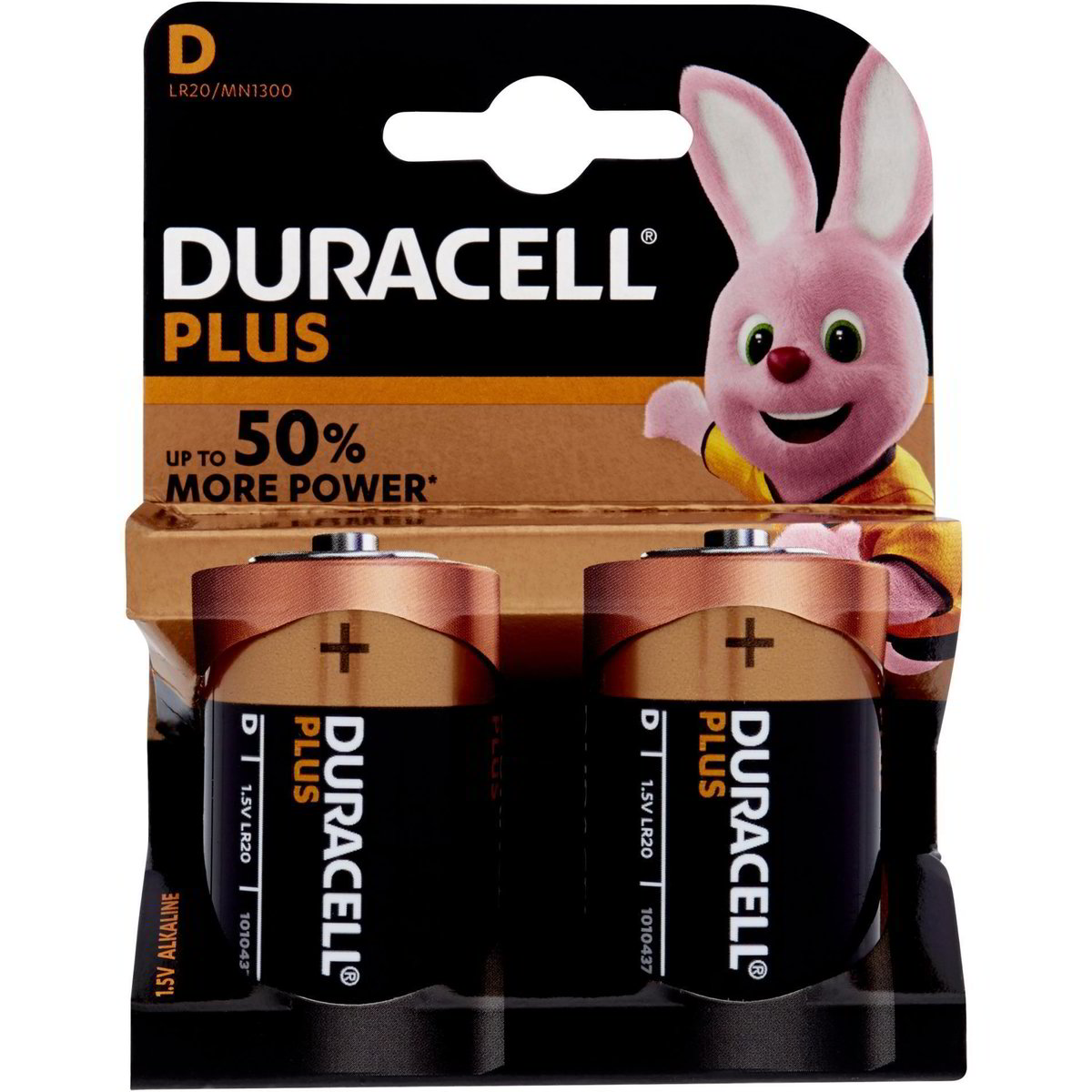 Pile Plus D Batterie Alcaline 1 5v Lr20 Mn1300 X2 Duracell 1 Pz Coop Shop