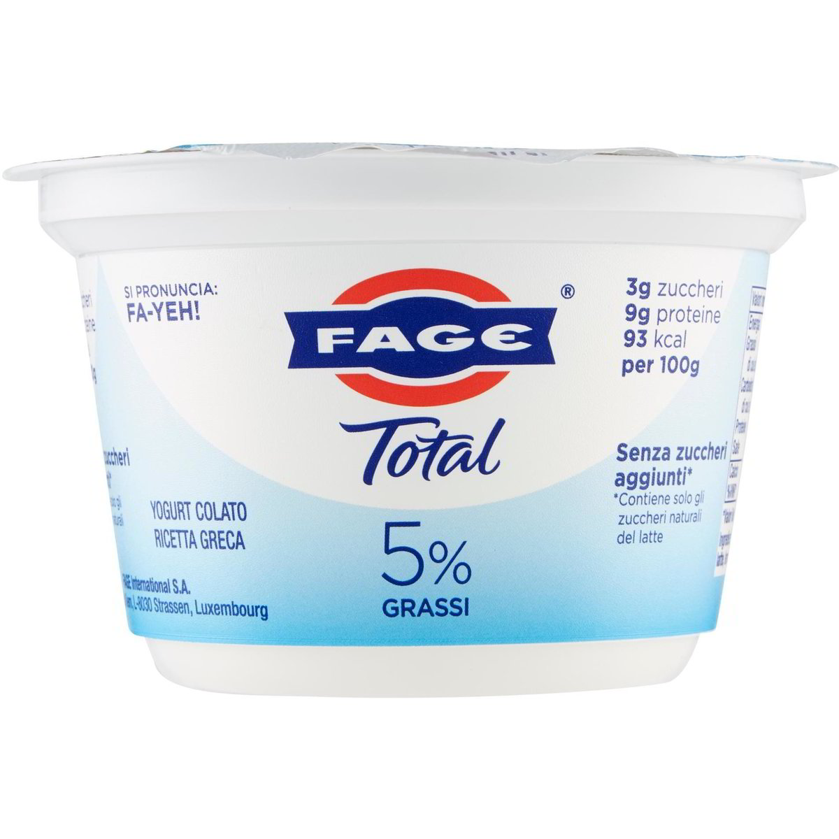 Yogurt greco total 5% grassi FAGE 170 G - Coop Shop