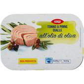 Tonno a pinne gialle all'olio d'oliva COOP