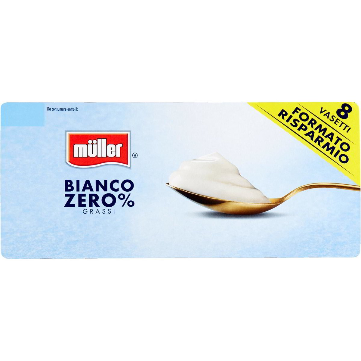 Yogurt bianco magro 0% grassi MULLER 8 X 125 G - Coop Shop