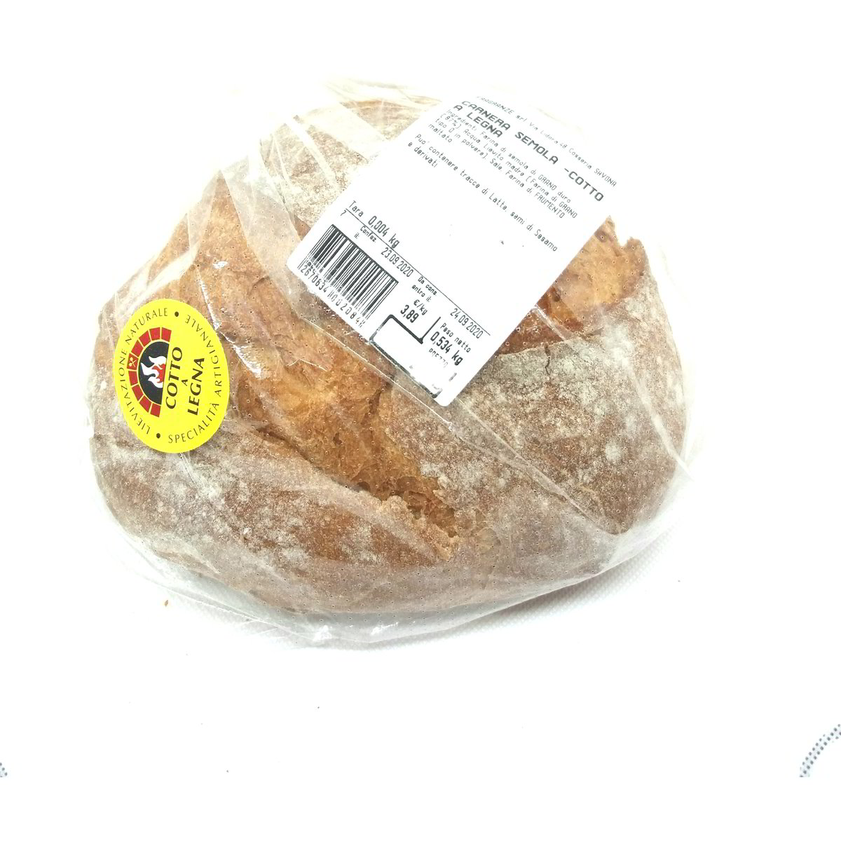 Pane A Legna Carnera Di Semola Fragranze Gr Coop Shop