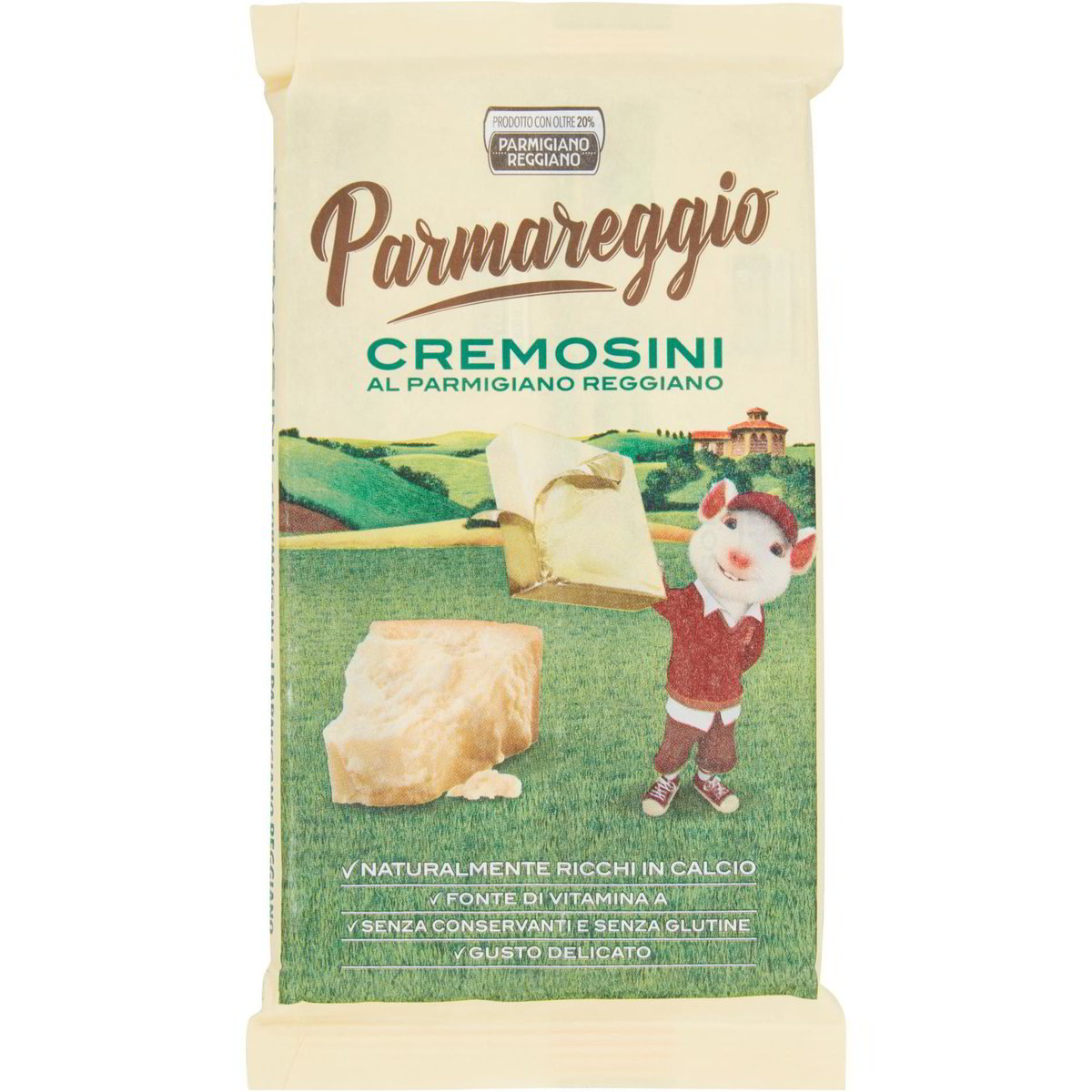 Formaggini cremosini al parmigiano reggiano DOP PARMAREGGIO 2 X 62,5 G - Coop  Shop