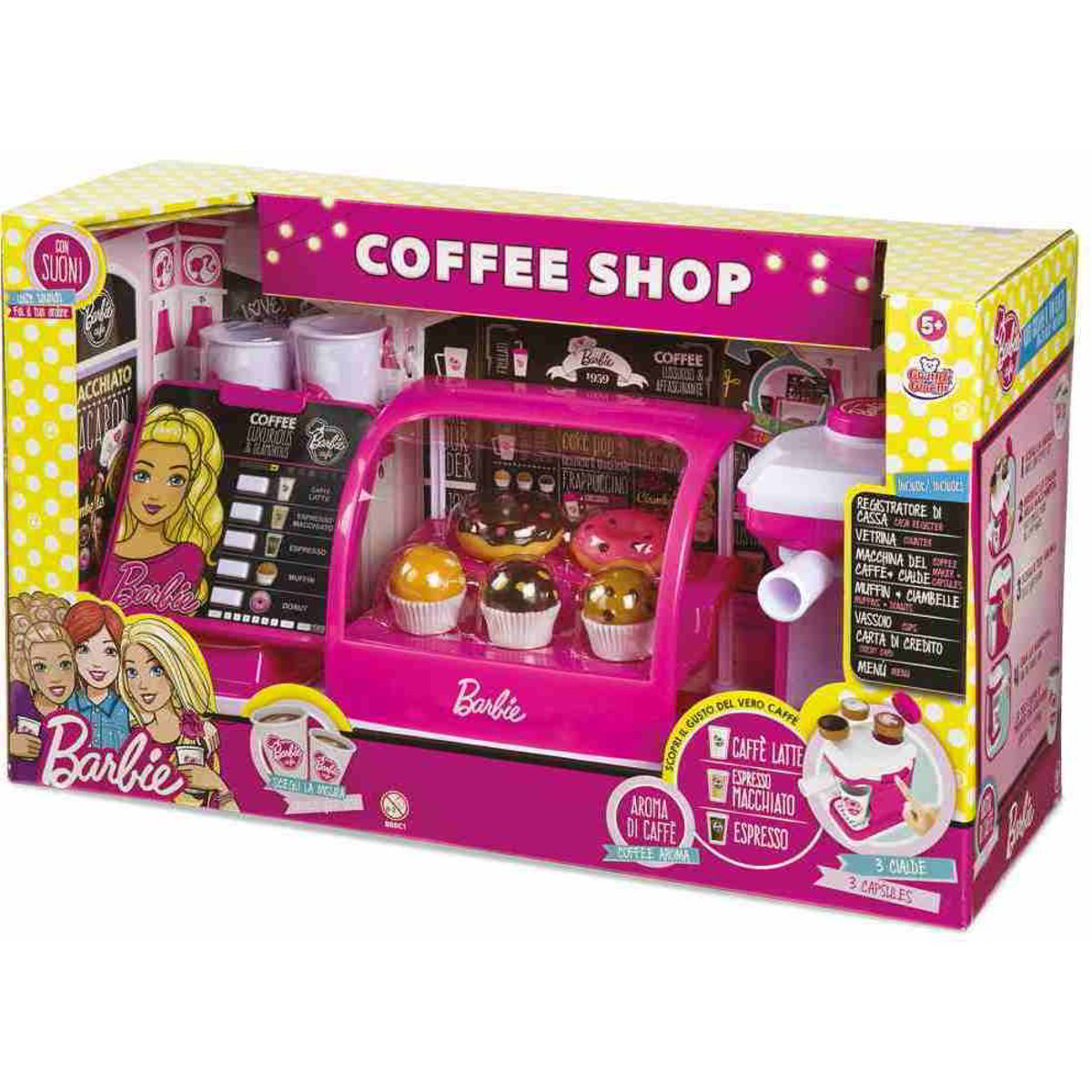 Gioco coffee shop di barbie BARBIE 1 PZ - Coop Shop