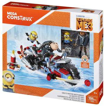 Gioco cattivissimo me3 gru moto d'acqua MATTEL 1 PZ - Coop Shop