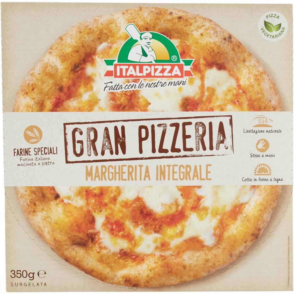 Pizza surgelata margherta integrale ITALPIZZA 350 G - Coop Shop