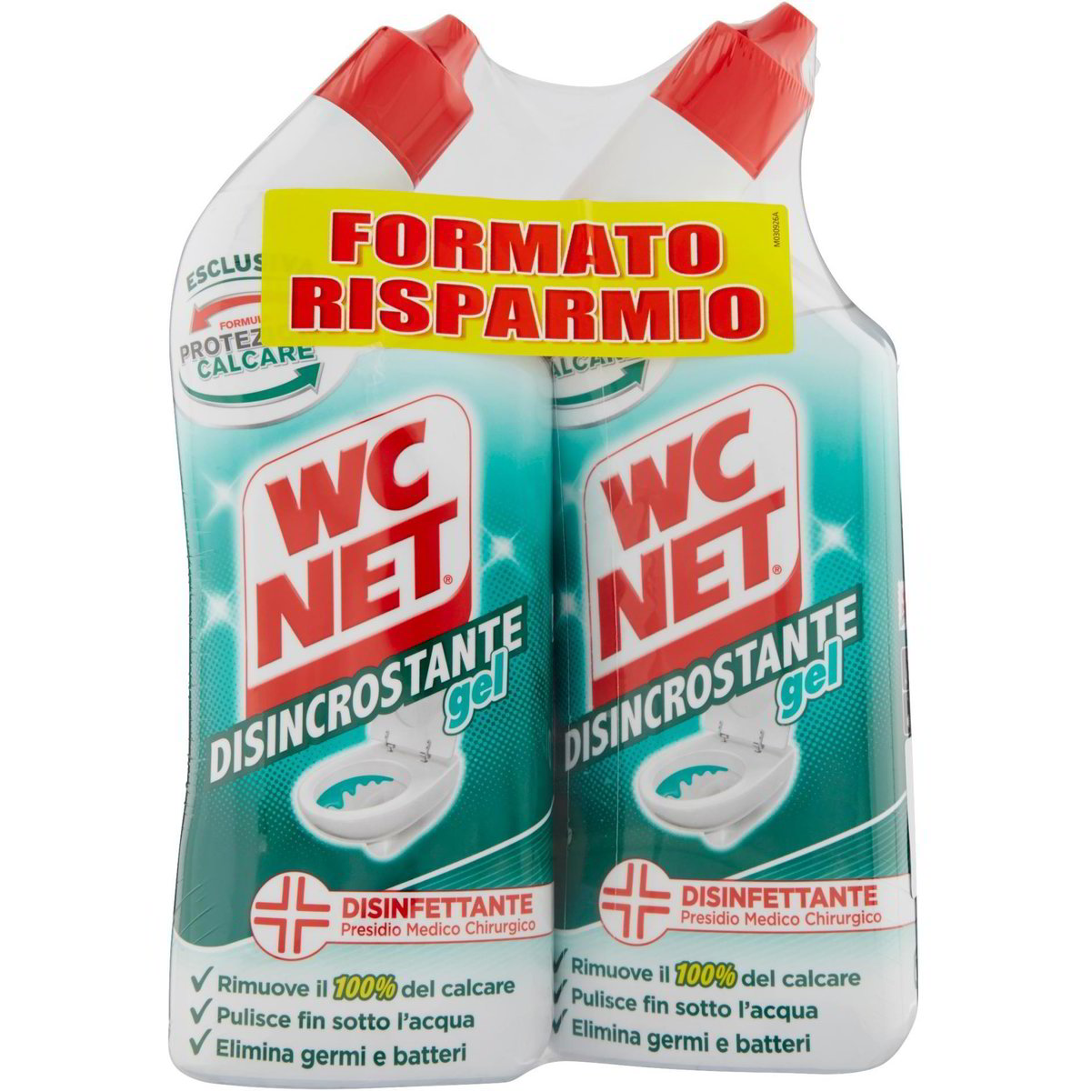 Wc net disincrostante gel pz.6