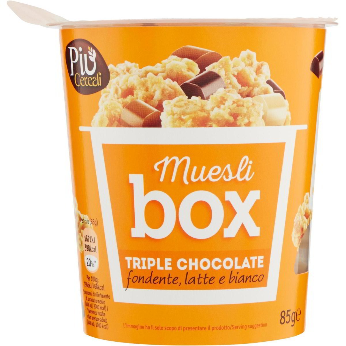 MUESLI TRI CHOC.PIÙ CEREALI85G - Coop Shop