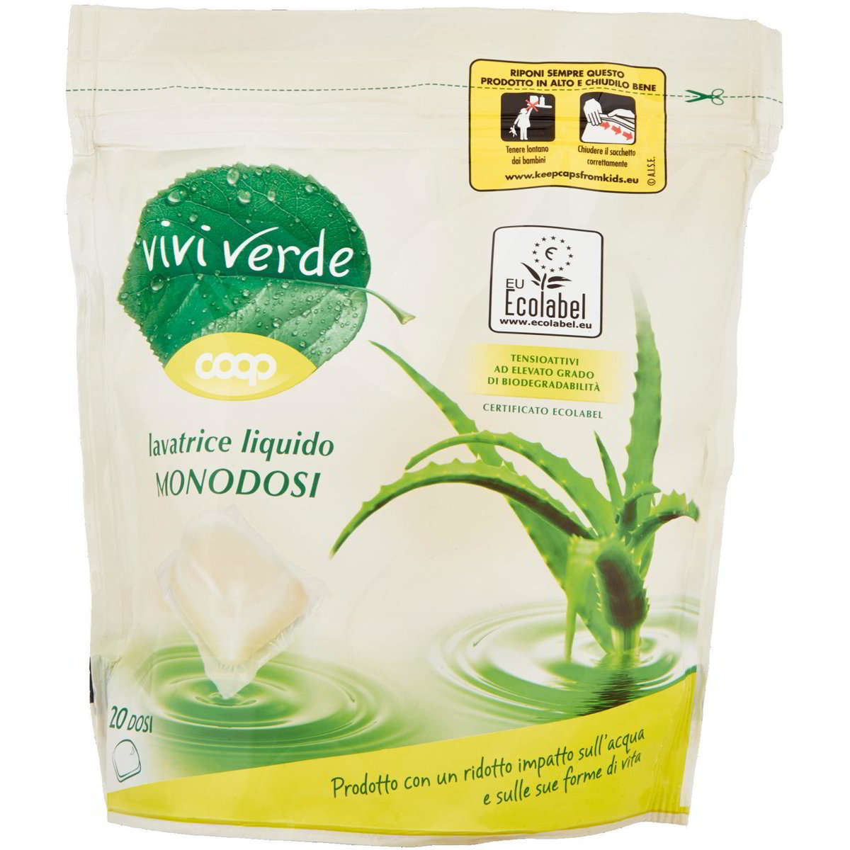 Detersivo lavatrice in polvere COOP - VIVI VERDE 1170 G - Coop Shop