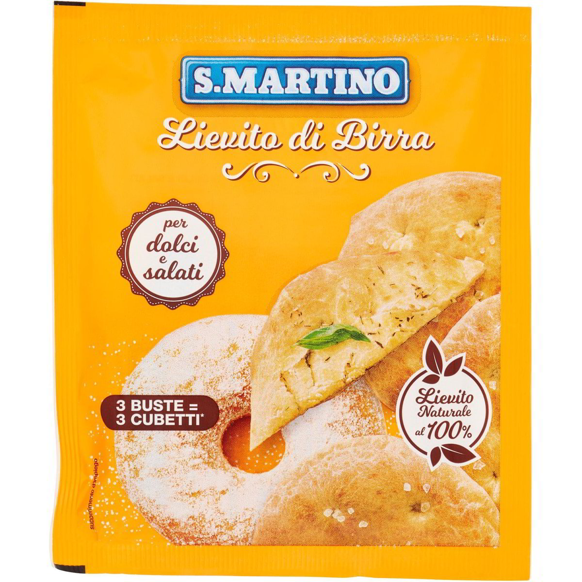 Lievito di birra 2x25g -, De Amicis Spa