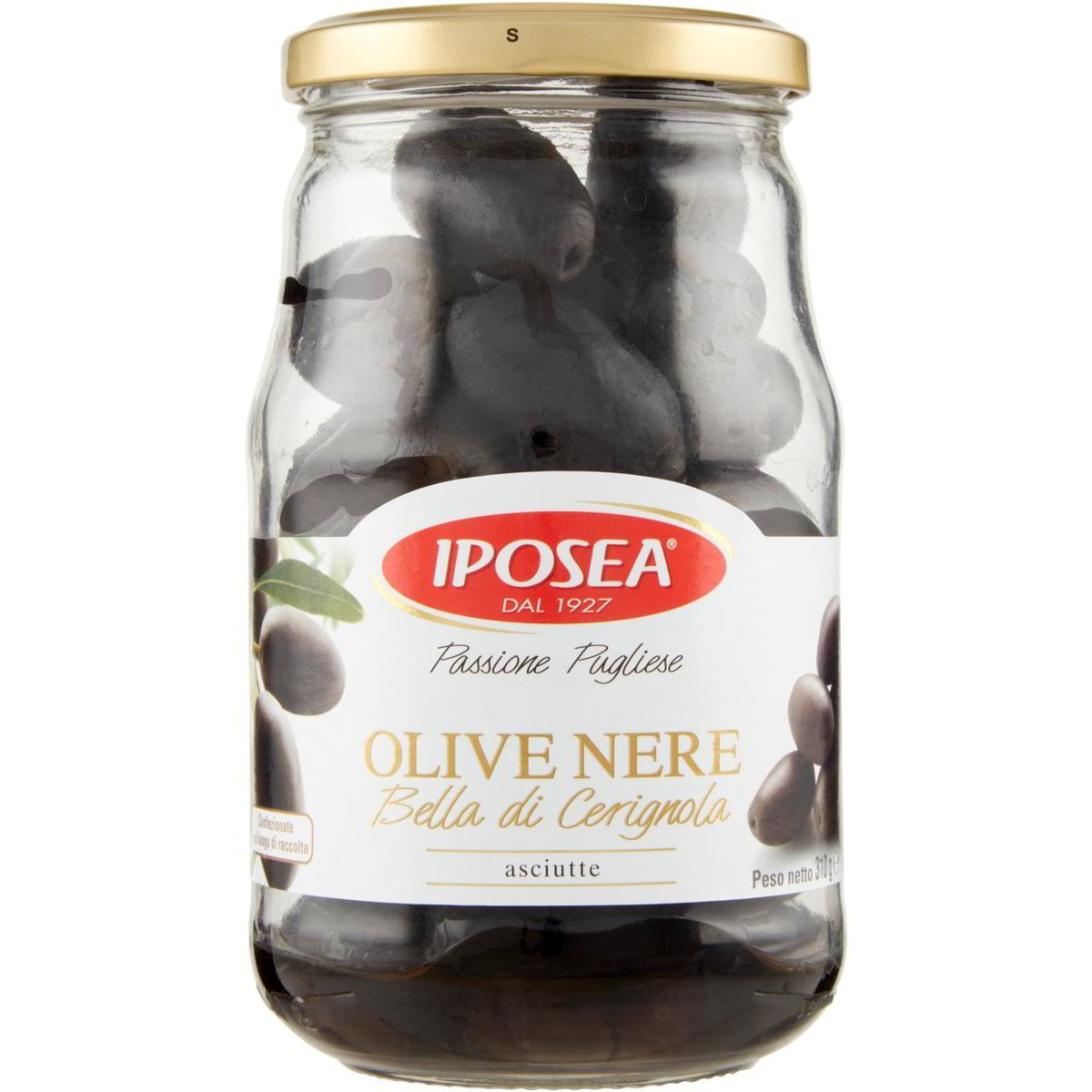 Olive nere bella cerignola IPOSEA 310 G - Coop Shop