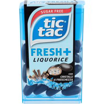 Caramelle confettate fresh+ liquorice TIC TAC 16,4 G - Coop Shop