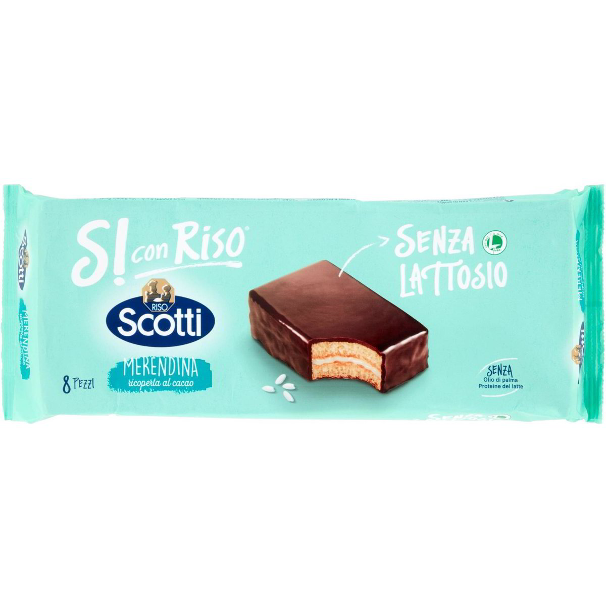 Merendine con riso ricoperte di cacao RISO SCOTTI 264 G - Coop Shop