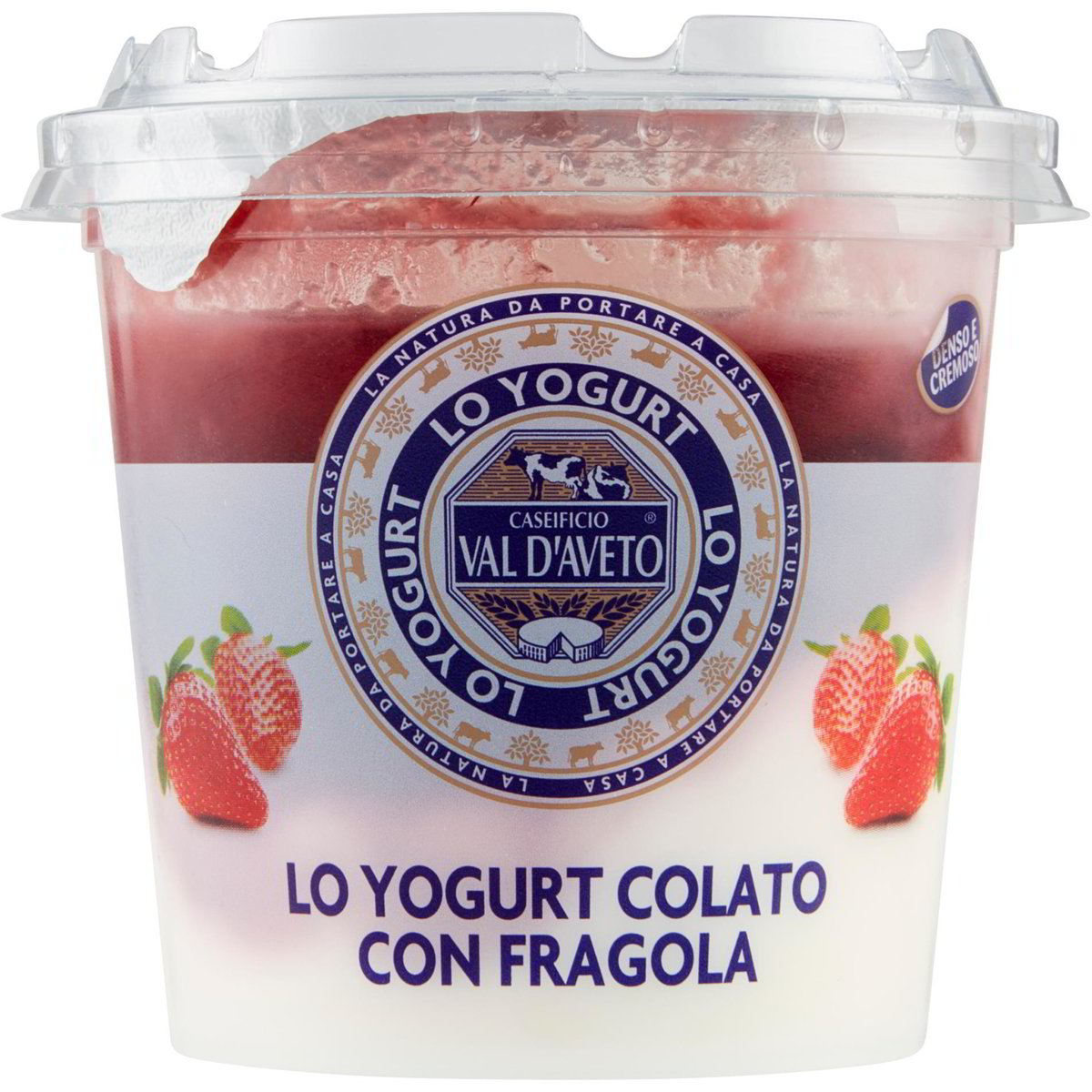 Yogurt intero alla fragola CASEIFICIO VAL D'AVETO 150 G - Coop Shop