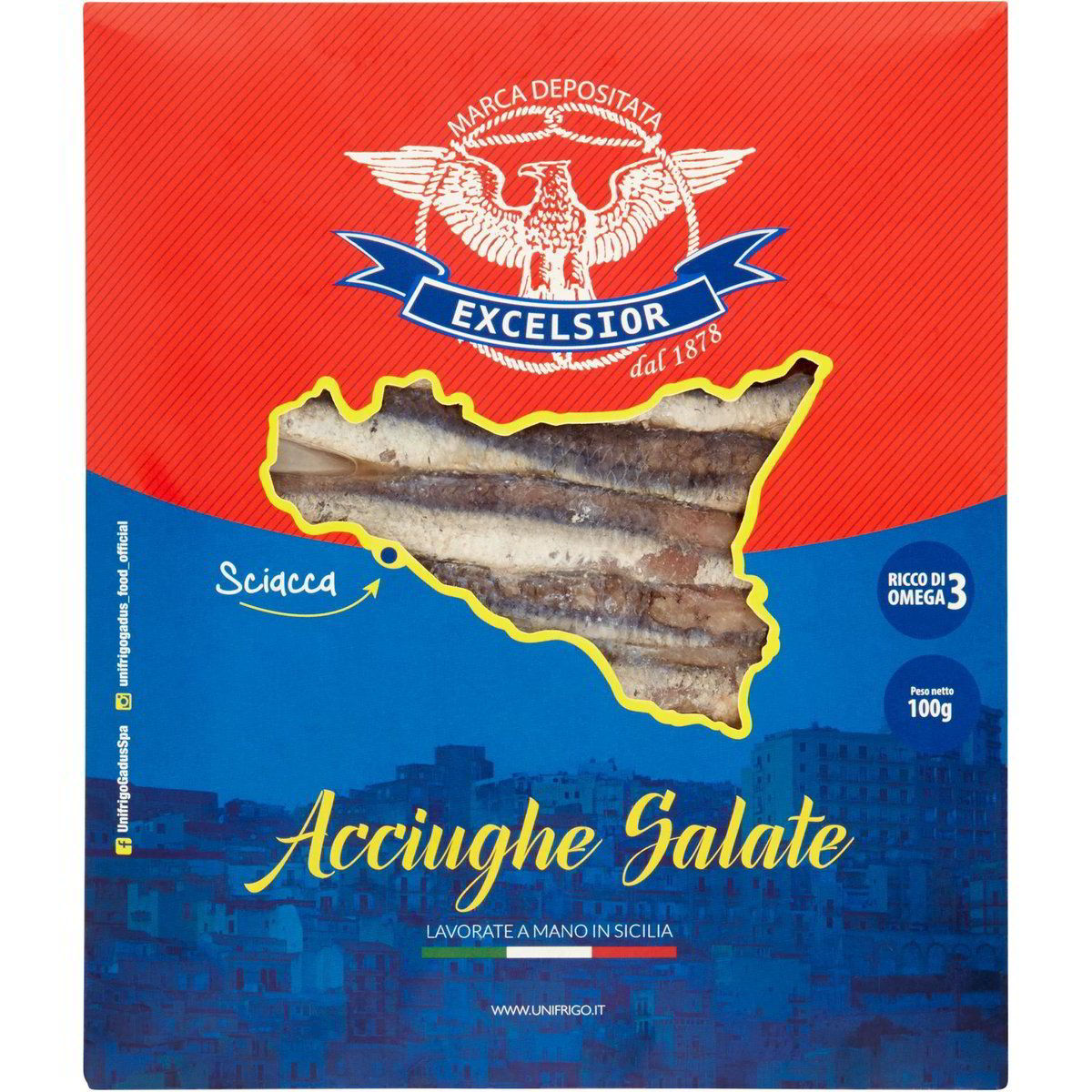 Acciughe Salate EXCELSIOR 100 G Coop Shop