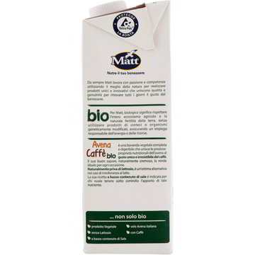 Bevanda vegetale di avena al caffè MATT 1000 ML - Coop Shop