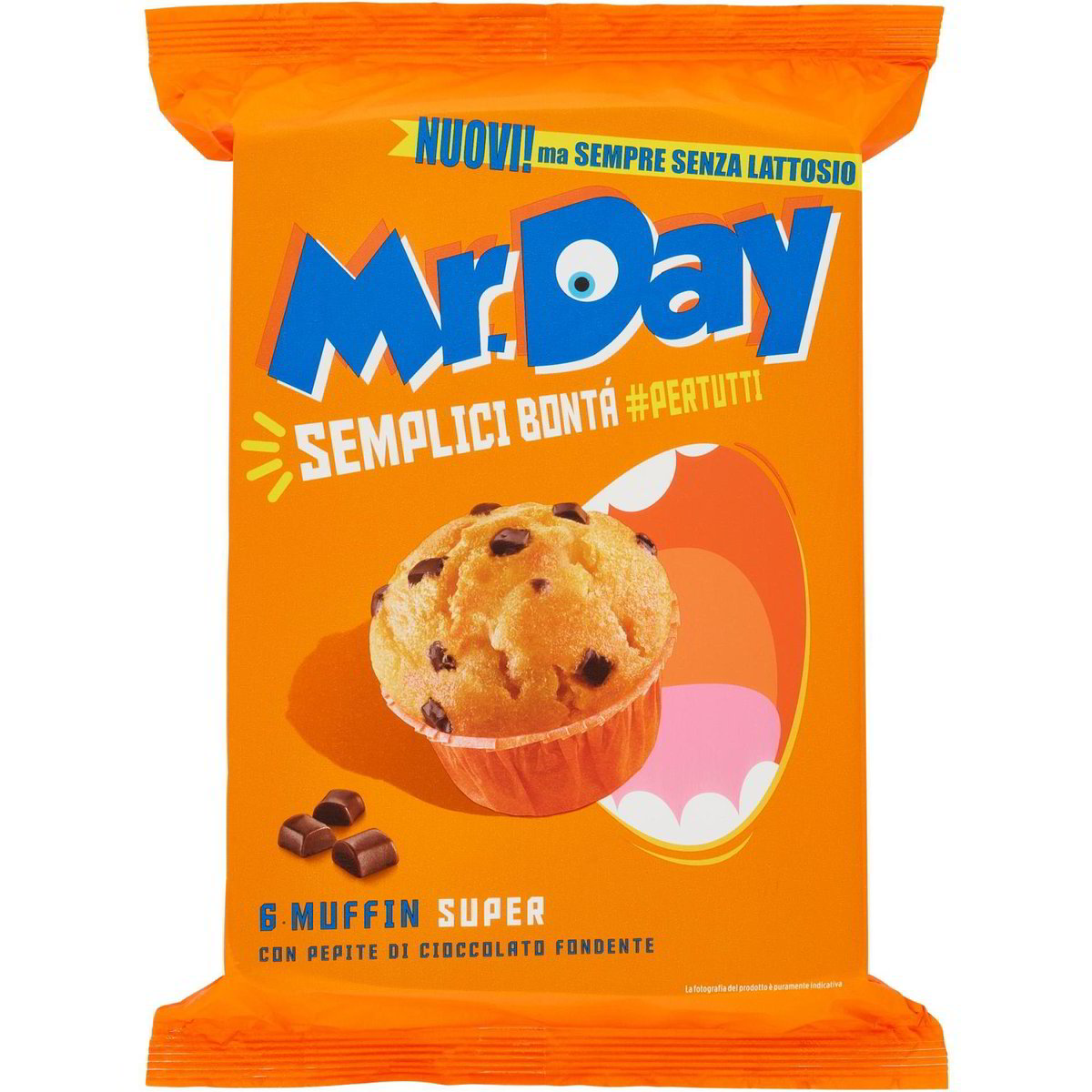  Mr. Day Muffin Con Gocce di Cioccolato, 252g : Grocery &  Gourmet Food