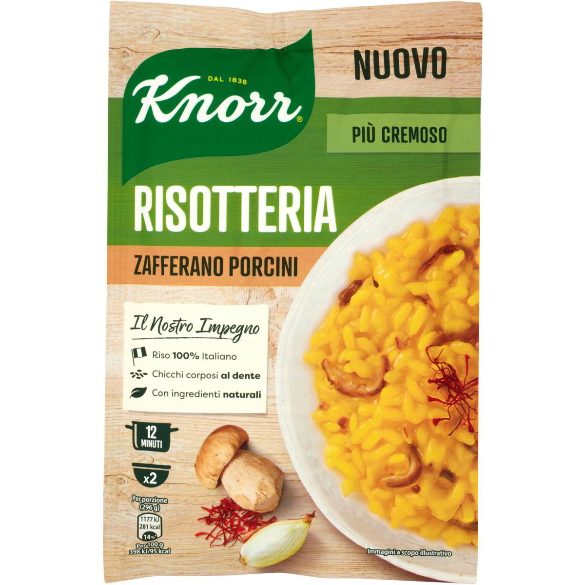 Risotto Zafferano E Porcini Knorr G Coop Shop