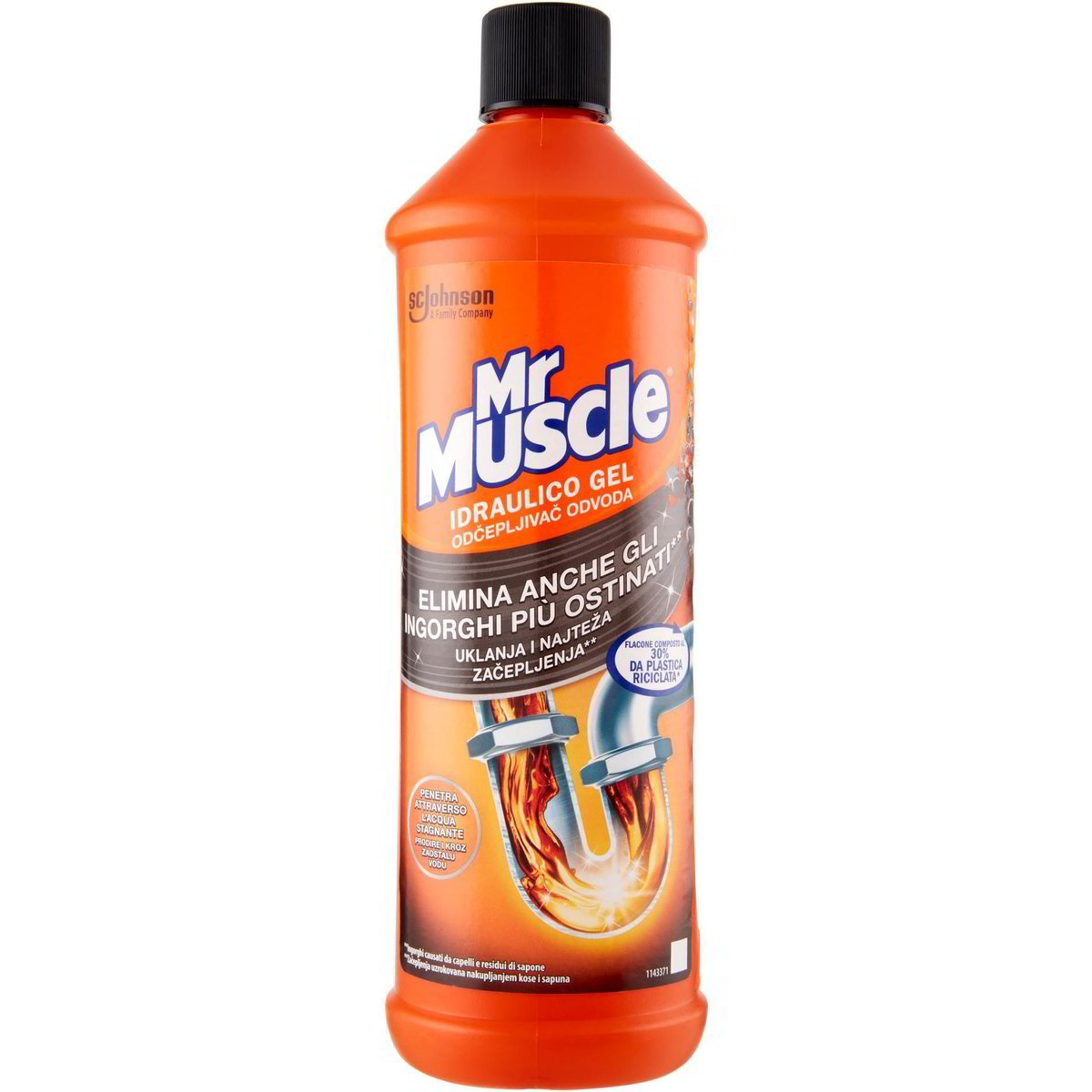 Gel wc idraulico MISTER MUSCOLO 2 X 1000 ML - Coop Shop