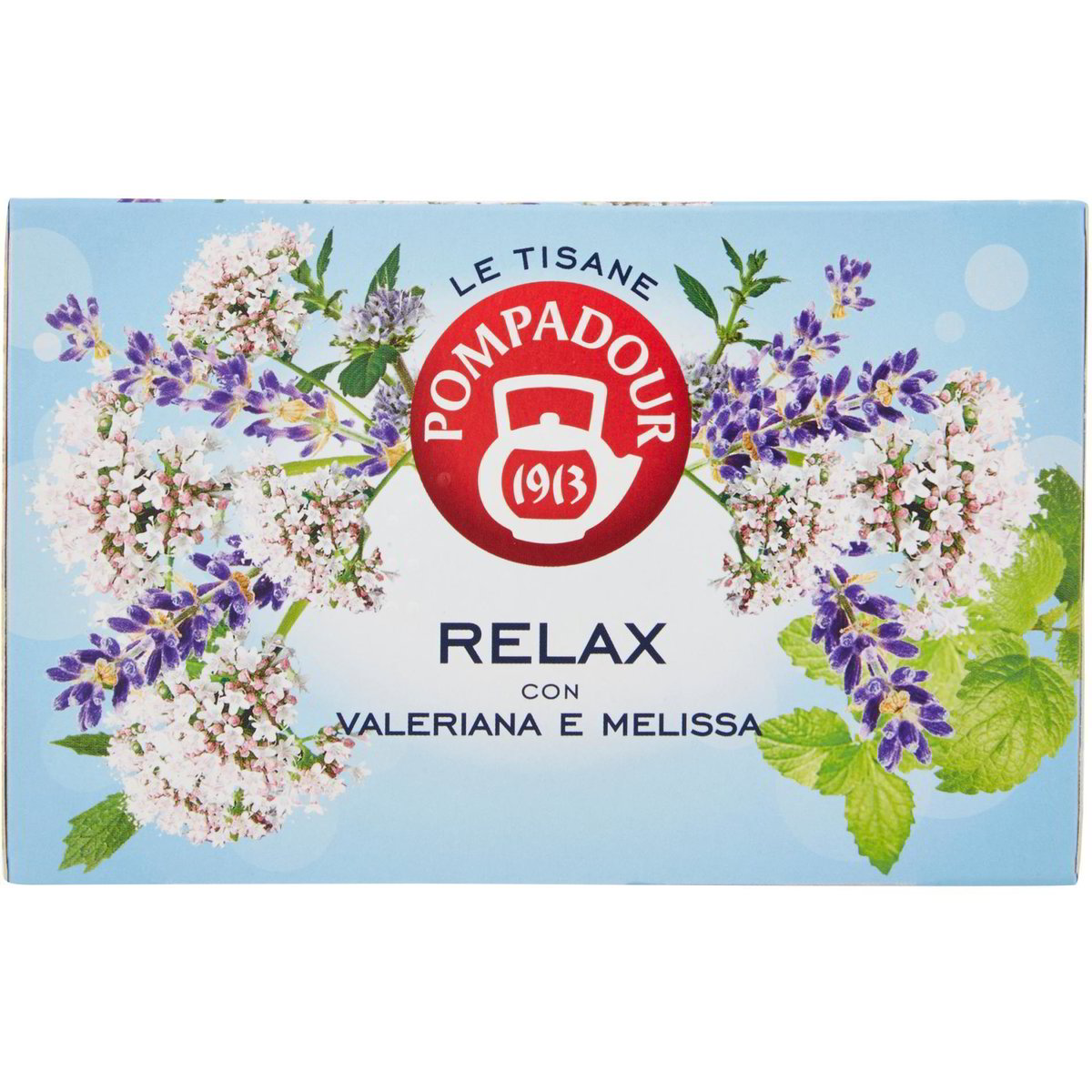 Tisana Relax Plus con Valeriana e Melissa 18bustine Pompadour - D