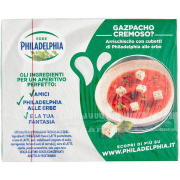 Formaggio spalmabile fantasie alle erbe PHILADELPHIA 6 X 25 G - Coop Shop