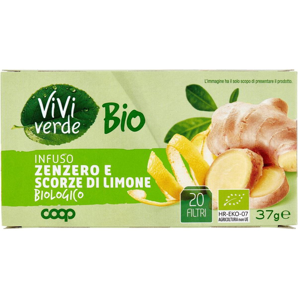 Infusi zenzero/limone, zenzero/curcuma 20 filtri 36 gr-zenzero e limone