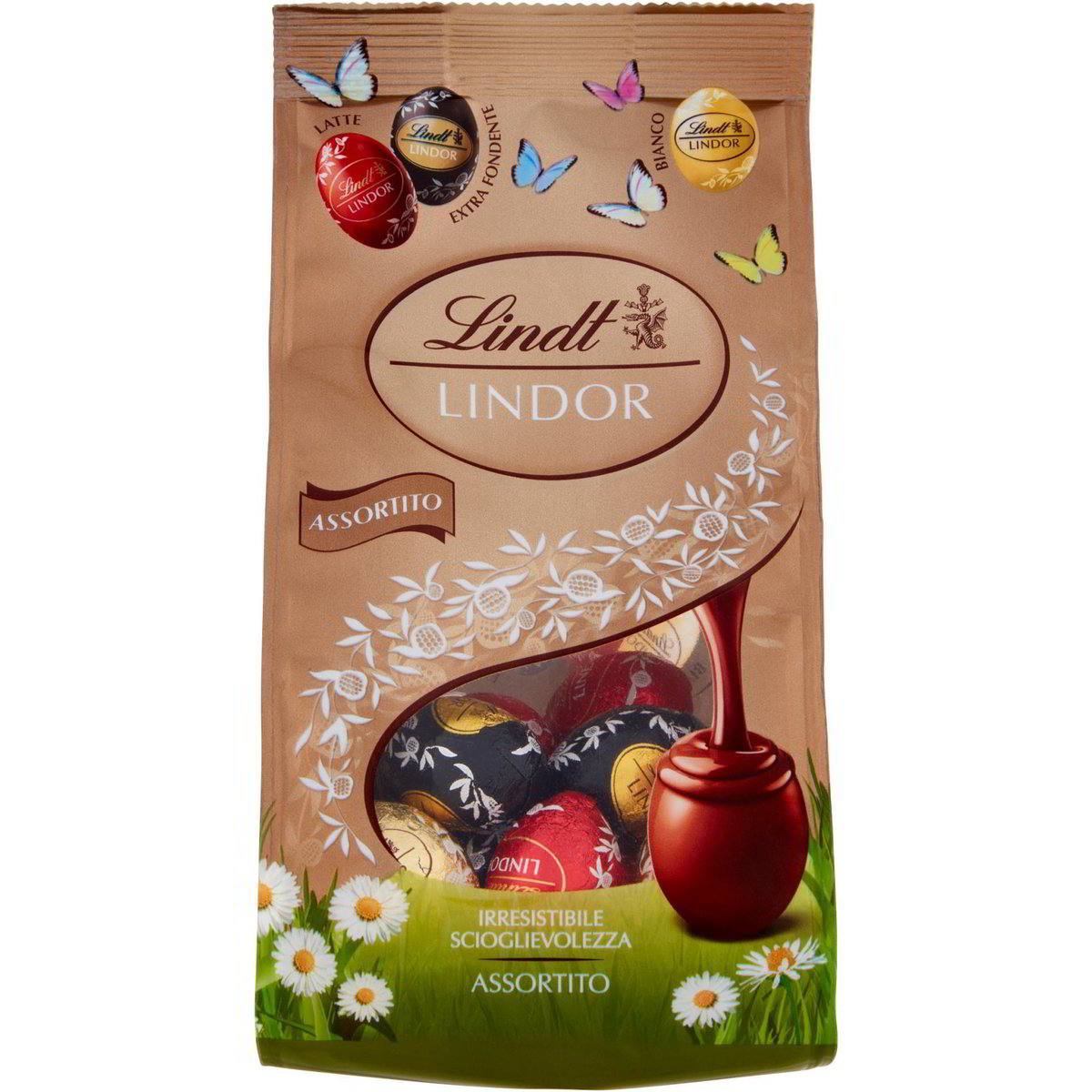 Ovetti di cioccolato lindor assortiti LINDT 180 G - Coop Shop