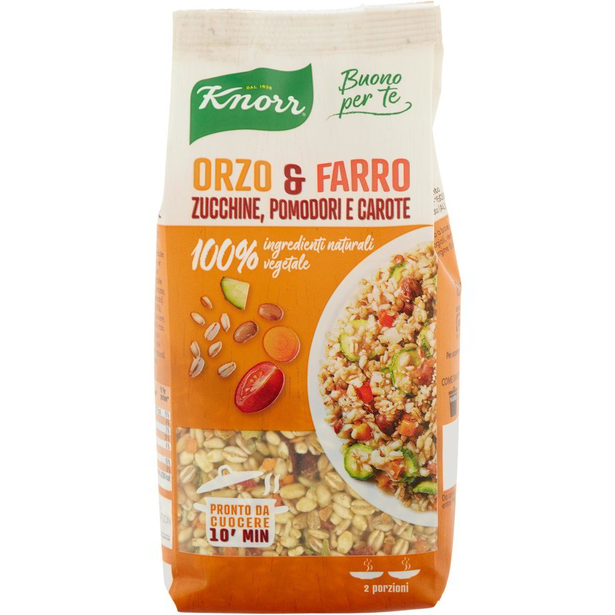 Orzo E Farro Con Zucchine Pomodori Carote Knorr G Coop Shop