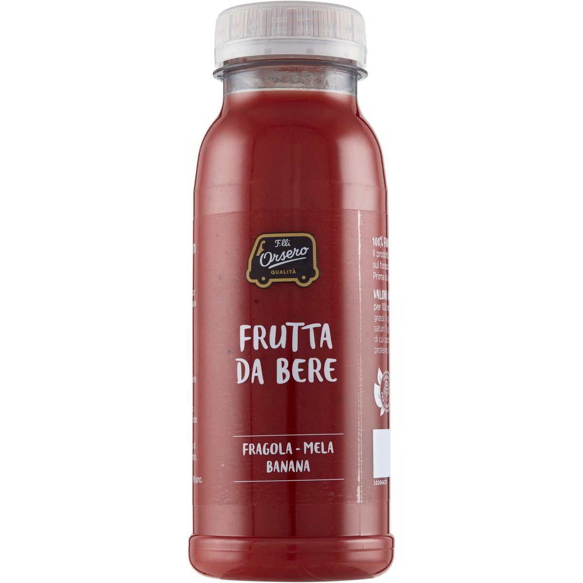 Spremuta di fragola/mela/banana F.LLI ORSERO 250 ML - Coop Shop