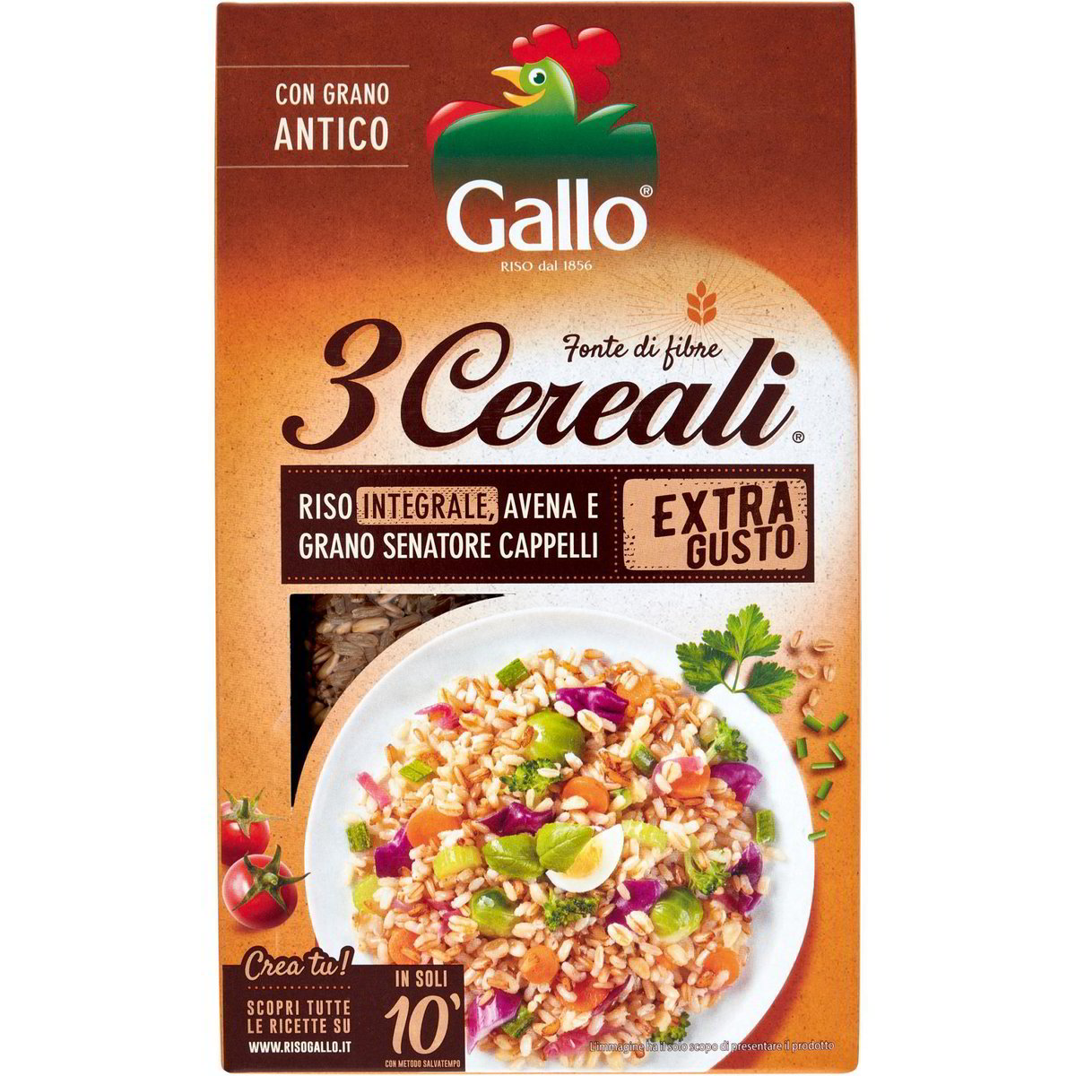 Cereali con riso Integrale/avena/grano senatore RISO GALLO 800 G - Coop Shop