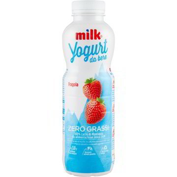 Yogurt da bere magro zero grassi fragola MILK - Coop Shop