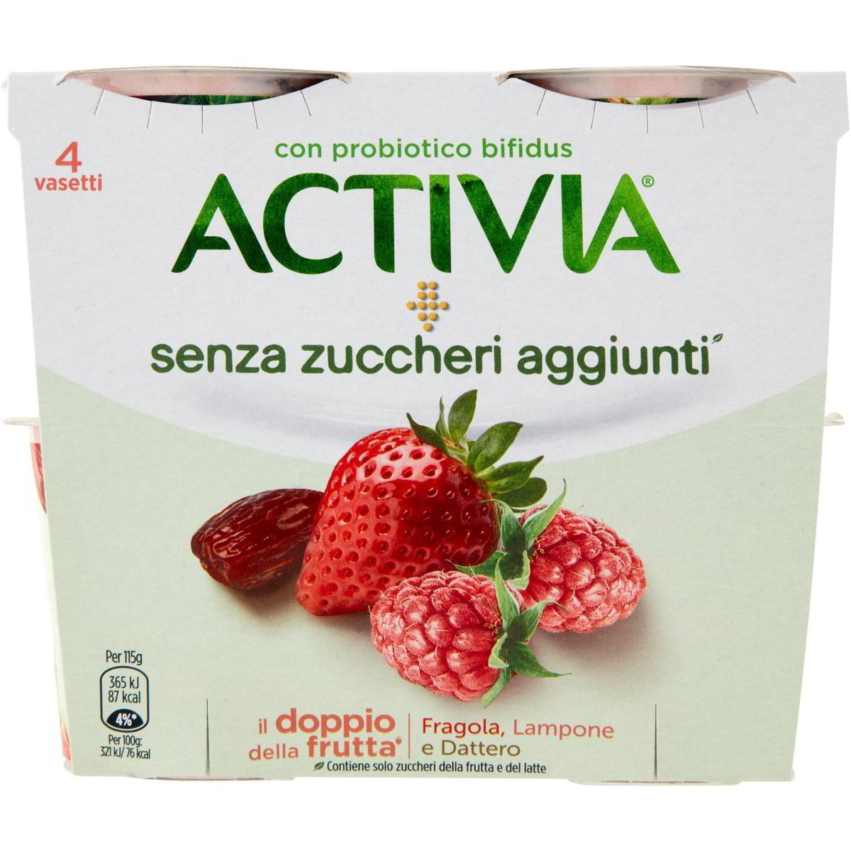 Activia Danone 125gr*4 (5pz Assortiti) - B&B Calabria Srl