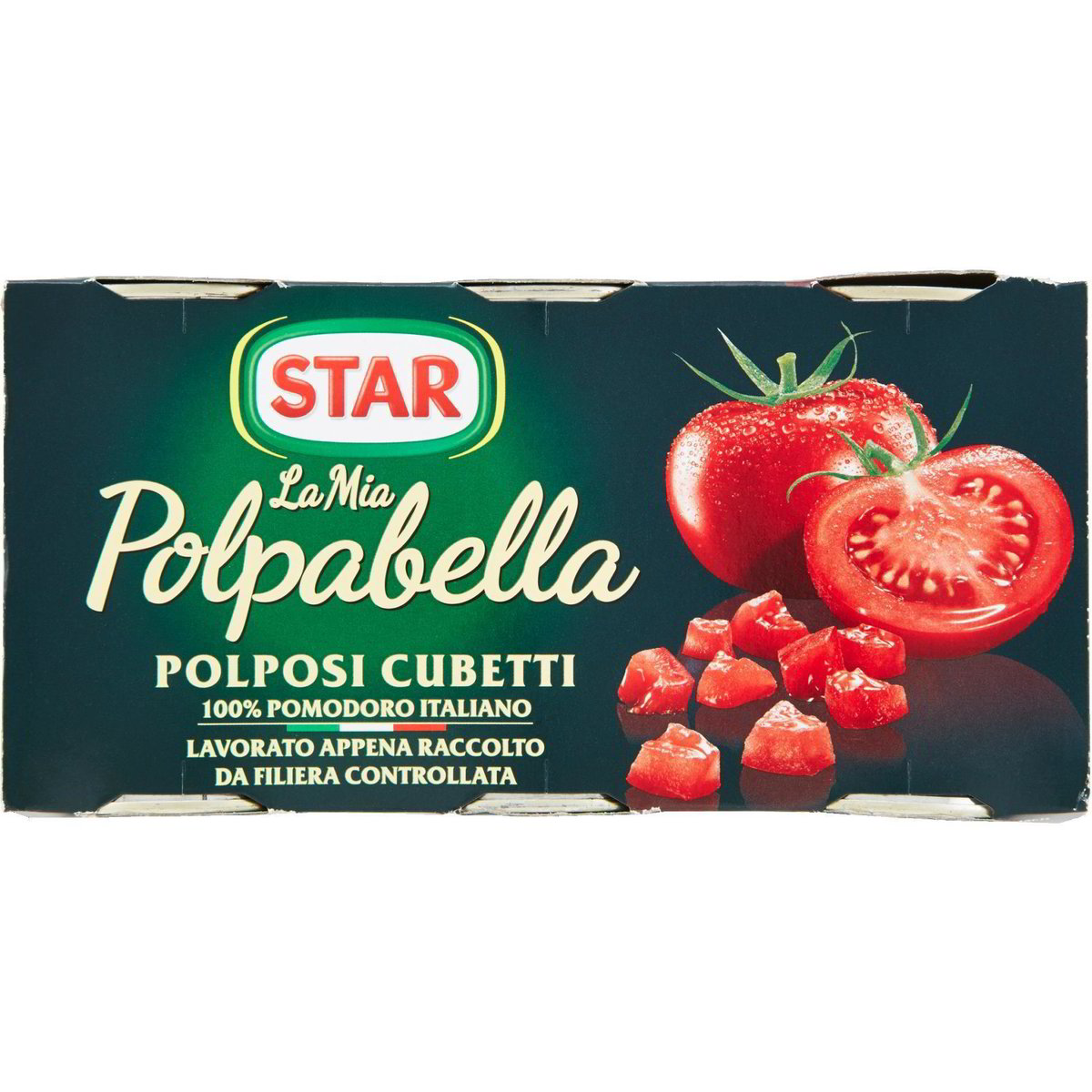 Polpa di pomodoro a cubetti polpabella STAR 3 X 400 G - Coop Shop