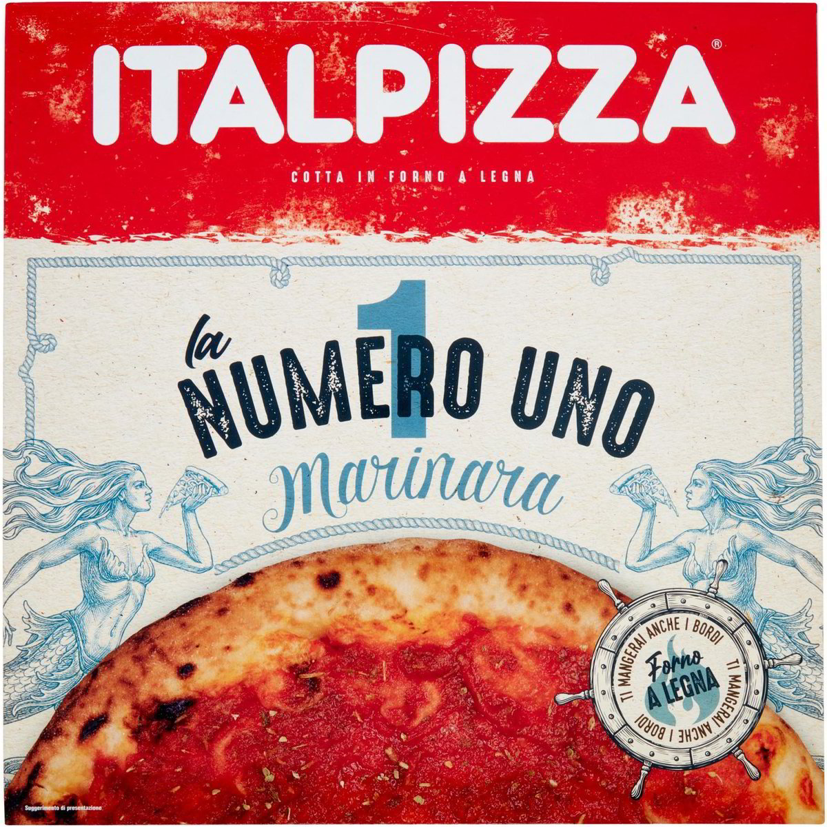Pizza marinara numero uno ITALPIZZA 375 G - Coop Shop