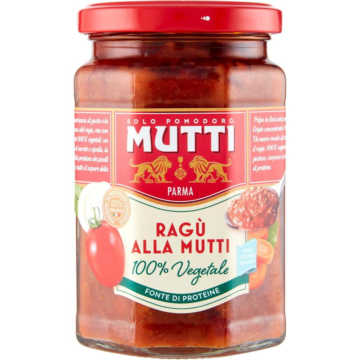 Ragù alla mutti 100% vegetale MUTTI 280 G - Coop Shop