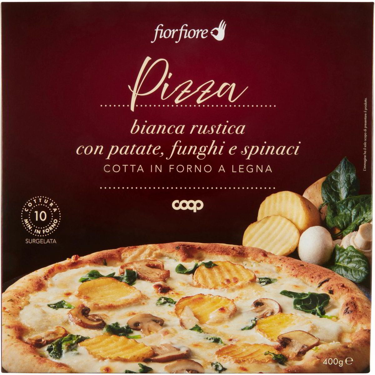 Pizza surgelata margherita COOP 2 X 330 G - Coop Shop