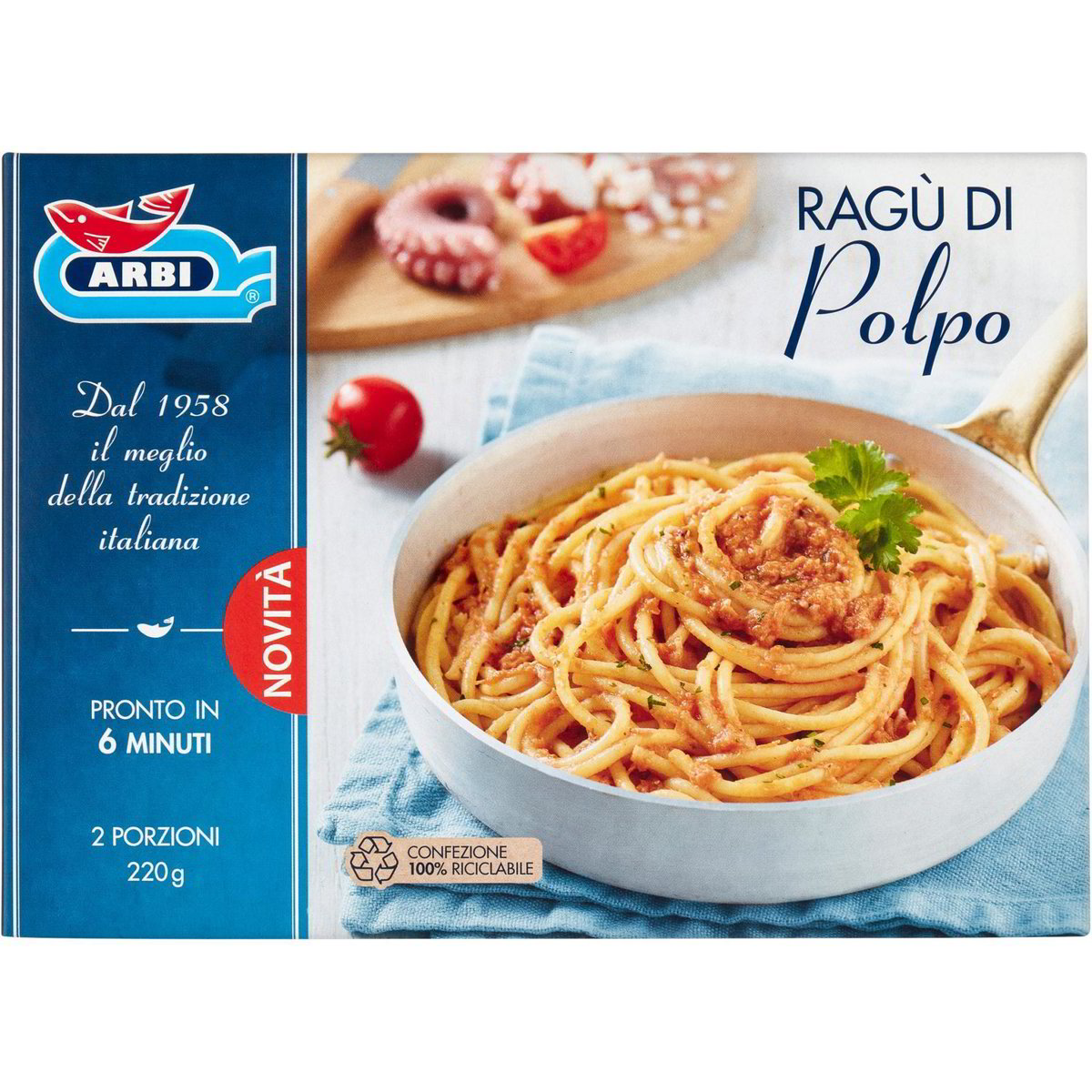 Ragù di polpo ARBI 220 G - Coop Shop