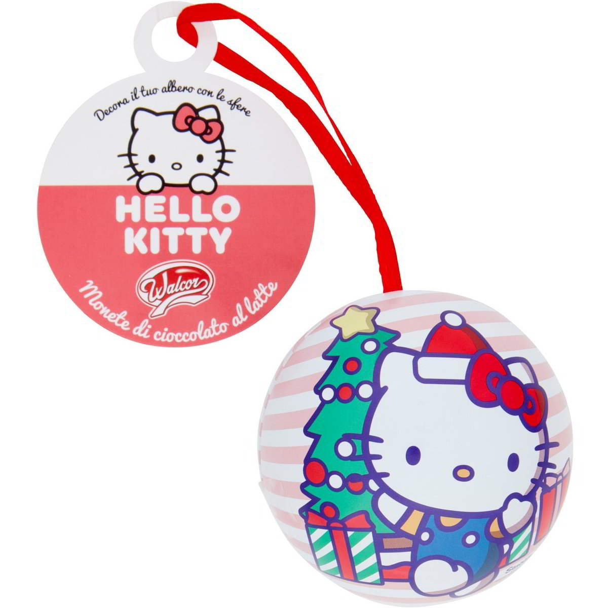 Monete di cioccolato al latte hello kitty WALCOR 30 G - Coop Shop